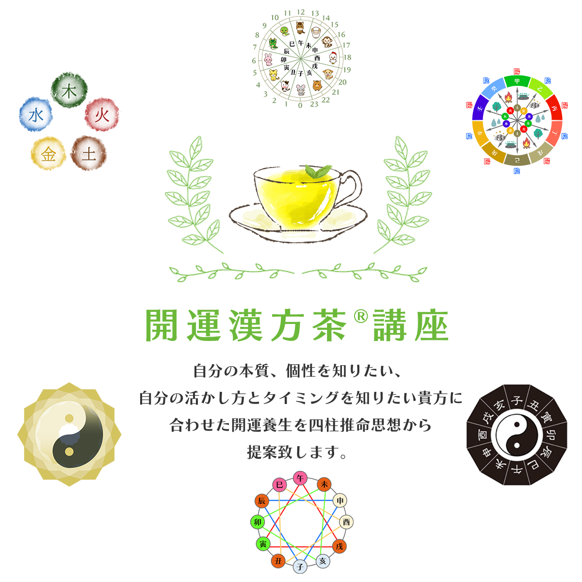 開運漢方茶®講座（公式サイト）
